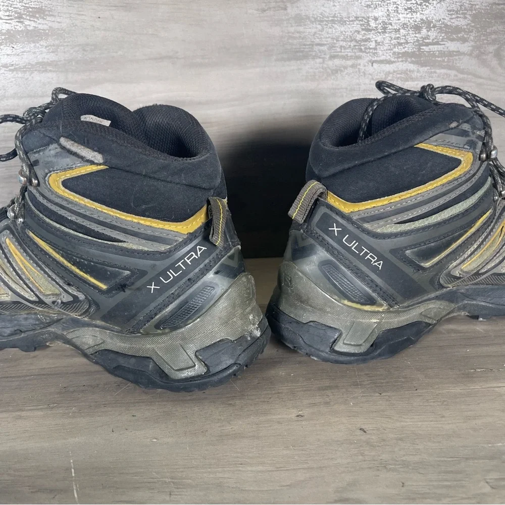 Salomon X Ultra 3 Mid‎ GTX Gore-Tex Contagrip Mens 8 Gorpcore Hiking Trail Boots
